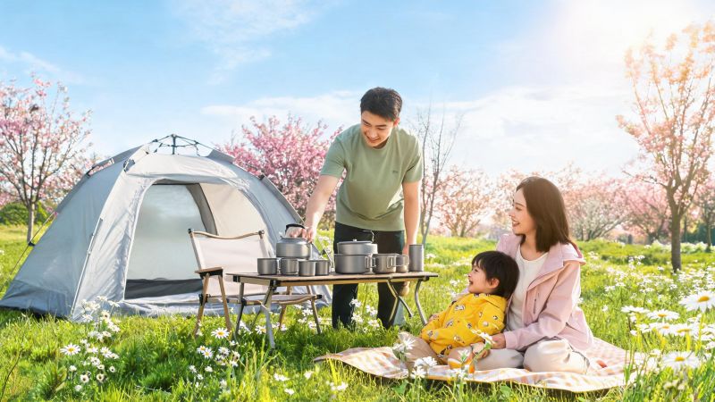 户外露营解决方案升级：轻量化装备与智能营地管理成新趋势